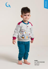 PIGIAMA NEONATO M/L V10011 Tellini S.r.l. Ingrosso Abbigliamento